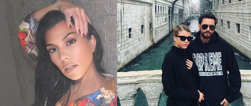 Kourtney Kardashian zavida Scottu in njegovi Sofii