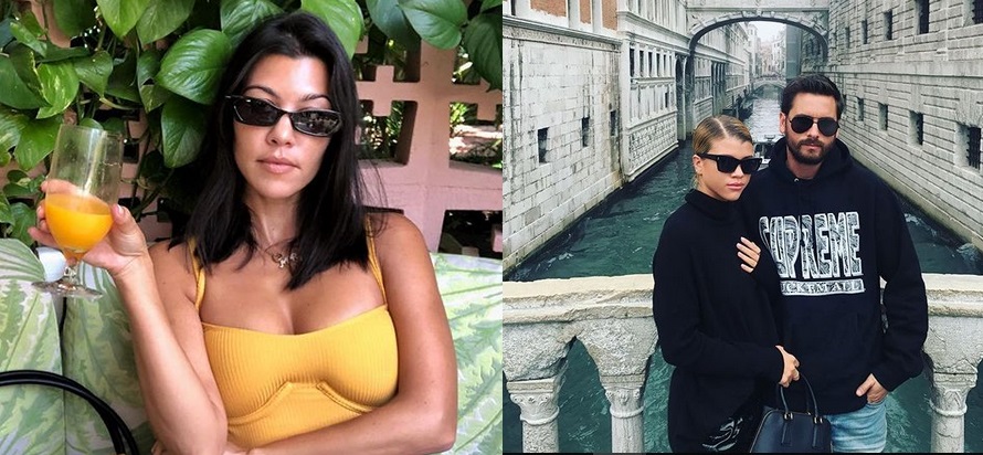 Scott in Sofia na večerji s Kourtney Kardashian