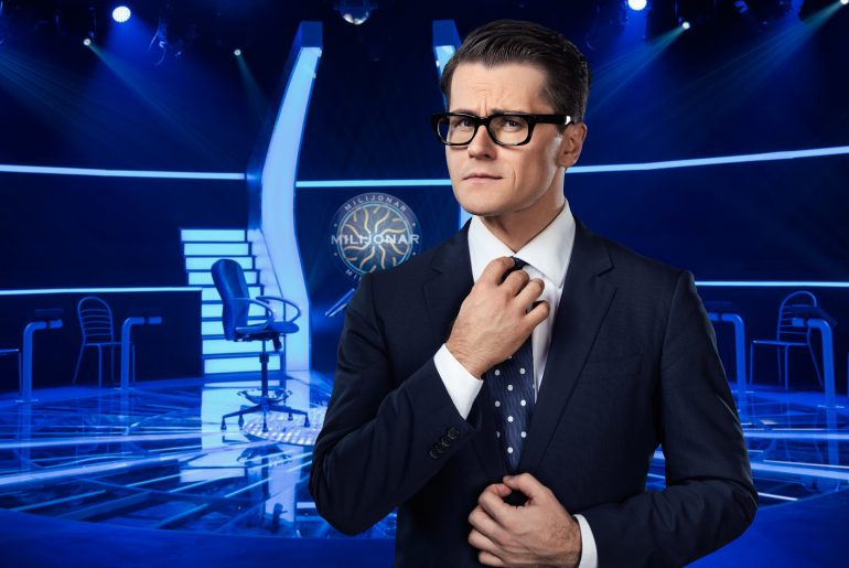 Jure Godler nocoj prvič v vlogi voditelja Milijonarja
