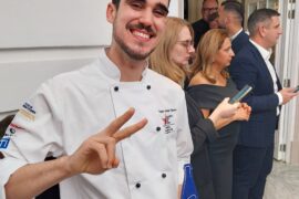 Pablo Falcon iz Hiše Franko zmagal na regionalnem finalu S.Pellegrino Young Chef Academy